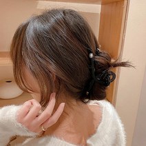 그린코코 0060 데일리 헤어 집게핀 올림머리