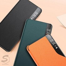 수나르 갤럭시A30 A30s A305 A307 클리어뷰 가죽 스탠딩 플립 커버 핸드폰 케이스, 선택완료, 갤럭시A30(A305)/spc081 퍼플