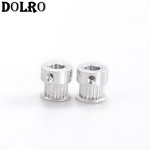 랫풀다운도르레 등운동 파워렉 가정용 3D 프린터 부품 GT2 타이밍 풀리 16 치아 2GT 20 알루미늄 보어 5mm, 06 20T W6 BORE 6.35