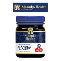 마누카헬스 raw honey 뉴질랜드 마누카 꿀 허니 UMF 6 MGO 115 메틸글리옥살 250g