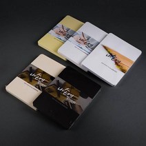 ¶⊙핫딜_A+ 종이 카드 그라피제품 손글씨 수채화 파스텔 크레용 (T♩!BL) 캘리, ☞9)엠보 카드 내츄럴 50매_단일_KIR™