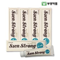 부광약품 쎈쓰트롱 치약 120g, 5EA