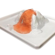 화산폭발실험 과학재료 트레이 모형틀 5개 만들기 방과후 체험학습 수업용