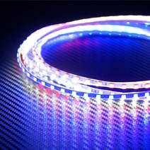 12V용 초슬림 LED바 90cm (폭4mm), 블루led