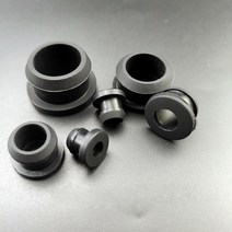 검정색 4.5mm-50.6mm 실리콘 고무 스냅 온 그로멧 구멍 플러그 엔드 캡 마개 와이어 케이블 보호 부시, 63 14mm(Bore 11mm)10pcs