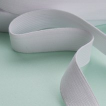 아유디 폴리 고무줄 허리고무밴드 1롤 40M 1마 옷수선 고무줄, 화이트 4cm(1마)