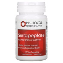 serrapeptase 60000 60 식물성 캡슐