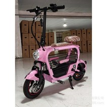 전기자전거 접이식 전기 자전거 통근자 충전식 리튬 이온 배터리, 01 1, 03 48V12A50-55KM