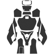 스즈키 UY125 어드레스 스쿠터 오토바이 튜닝 방수 자외선차단 가드 스크래치 방지, A