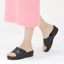 여성 푹신 발편한 이중쿠션 통굽 사무실 슬리퍼 쿠션투비스