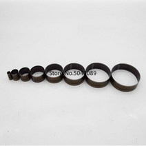 가죽 공예 도구 세트 펀칭 치즐 외 외 일본 스틸 블레이드 원형 커터 DIY 라운드 작은 벨 다이 커팅 나이프 핸드 펀치 금형 15-60mm, 80mm