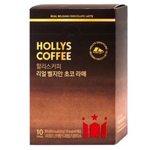 할리스 리얼 벨지안 초코라떼 10T, 30g, 10개입, 1개