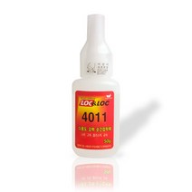 순간첩착제 50g 1개 제품선택 : 4011(loc & loc) 401(록타이트) / 목공용 / 강력 순간접착제 / 다용도본드 / 산업용접착재