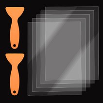 5 조각 FEP 필름 시트 140 x 200 mm 높은 투과율 강도 UV DLP 3D 프린터의 경우 0.15 mm 두께