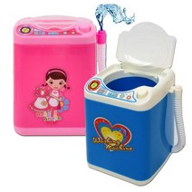 세탁기 장난감 소맥제조기 자동차 세차 붓 브러쉬 세척기 세척 퍼프 스펀지 빨래 놀이 선물 아동 유아 조카, 블루본품1개+건전지1개