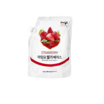 아임요 딸기 베이스 스무디용 잼, 1kg, 1개