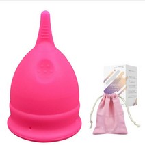 월경컵 생리컵 생리용품 월경컵 세정 출입하기 쉬운 누출 없는 부드러운 세척 소독 (노브 타입 M(단품) 카멜리아 핑크) 月経カップ 生理カップ 生理用品 月経カップ洗浄 出し入れやす