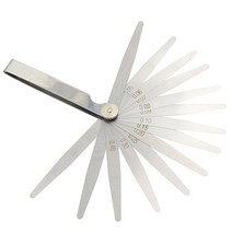 계량기 검침기 스마트 계량기 가죽 필름 종이용 다이얼 두께 게이지 0-10mm 측정기, 100MMx14Blades