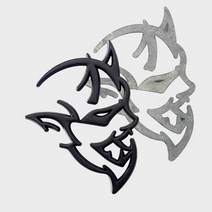 도깨비 엠블럼 블랙 컬러 자동차 오토바이 셀프 DIY