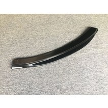 카본 블랙 프론트 범퍼 립 스포일러 bmw 6 시리즈 f06 f12 f13 m6 2013 2014 2015 2016 2017 2018, frp 도색되지 않은 검정색