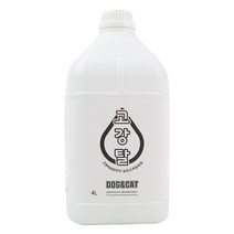 [1+1] 고강탈 탈취제 소독제 냄새제거 강아지 고양이 8L, 고강탈 4L