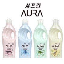 AURA 초고농축 섬유유연제 홀리데이 판타지 본품, 1L, 5개