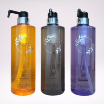 빠른배송 에어캡포장 미엘 퓨리티 샤인 워터 샴푸 800ml 평일 오후 4시 이전 결제 시 오늘 출발, 오리지널(비타민/활력):노란색, 1개