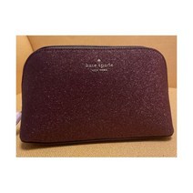 케이트 스페이드 K4709 시미 글리터 스몰 화장품 케이스 메이크업 파우치 딥 노바 체인 위슬렛