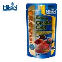 히카리 시클리드 골드 M 342g 열대어 물고기 사료 먹이, 단품