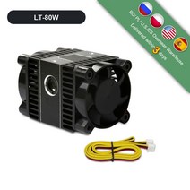 레이저 휴대용 DIY 각인기 조각기 마킹기 트리 80w 모듈 공기 보조 20w 30w 40w 조각 헤드 450nm 블루 헤드 cnc 절단기, lt-80w