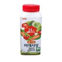 비락 유기농 야채사랑365 180ml x 9개 (무료배송), 상세페이지 참조, 상세페이지 참조, 상세페이지 참조