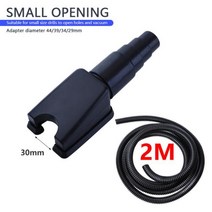 목공용집진기 전기 드릴 핸즈프리 집진기 보호 키트 2m 진공관이있는 범용 먼지 제거 목공 보호 도구, 02
