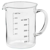 이케아 바르다겐 계량컵 500ml 내열유리, 없음, 1개