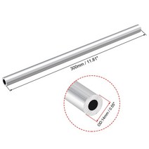 비닐 하우스 파이프 온실 설치 농자재 지지대 Uxcell 1-3pcs 6063 알루미늄 둥근 관 14mm 15mm OD 8mm-13mm, 01 8mmx14mm