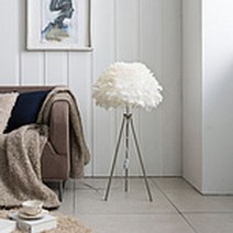 심플 전구조명 인테리어 플로어 테이블 깃털 전등스탠드, 1BOX(2EA), 본상품선택