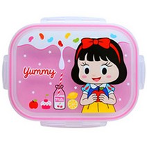 아동 유치원 스텐식판뚜껑, 사과공주뚜껑