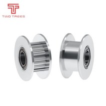 타이밍 벨트 풀리 타임 GT2 유형 수동 동기 휠 16/20 치아 이빨 3D 프린터 기어 용 알루미늄 타이밍, 16T W6 B3