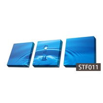 사진 한장을 액자 3개로 만든 3분할 캔버스액자, STF011