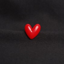 머플러 스카프 옷핀 뱃찌 혼주 브로치 broach 연인 귀여운 붉은 심장 모양의 수지 선물 웨딩 파티 쥬얼리 크리스마스 새해