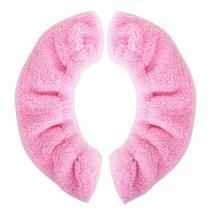 아이스 스케이팅 쇼트트랙 스케이트화 1 쌍 남여 피겨 신발 커버 탄성 벨벳 녹슬지 않는 방진 스패츠 44 53, 핑크 M