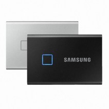 BUyuS[삼성전자] 외장SSD 포터블 T7 Touch [USB3.2 Gen2] [500GB/블랙]굿딜 브이숍