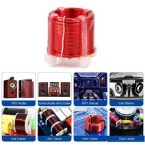 블루투스스피커 1Pcs 에어 코어 인덕터 0.8mm 스피커 크로스 오버 코일 무산소 구리 주파수 분배기 DIY, [13] 0.8mm 1.4MH
