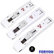 ForU264 판교 날크립기 나이스러 대 10개 핀 일반사무용품 홀더 카드링 크립 지협