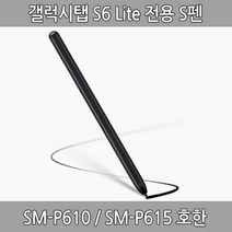 갤럭시탭 S6 Lite 전용 S펜 호한용 상품 P610 P615 터치펜 드로잉펜 스마트펜 펜슬, 갤럭시탭 S6 Lite 전용 S펜-블랙(박스)