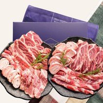 [추석명절선물세트] 프리미엄 이베리코 베요타 돼지고기 선물세트 구이용 1kg 1.25kg 목살 갈비살 치마살 눈꽃살 돼지고기 흑돼지 추석 명절 선물 세트 올더파인, 1. 가정용 이베리코 선물세트 1kg, 1개