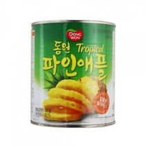 동원 F&B 파인애플 슬라이스(원터치) 836g