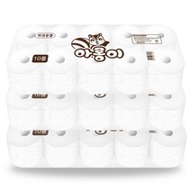 한아름산업 천연펄프 두루마리 아롱이 화장지 3겹 40M x 10롤, 10롤 3봉 (총 30롤)