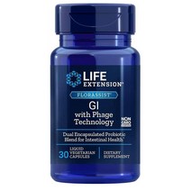 Life Extension Florassist GI 라이프익스텐션 플로라시스트 GI 리퀴드 베지캡 30 ct 1팩