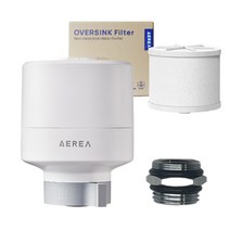 에리아 오버싱크 시공없는 3세대 초소형 정수기 5중 압축필터 [AEREA OVERSINK], 거위목형 기본 1set (본품+3개월 필터)