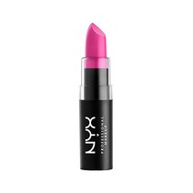 NYX PROFESSIONAL MAKEUP 매트 립스틱 쇼킹 핑크(쿨톤 핫핑크), 1 Count (Pack of 1), 완벽한 레드